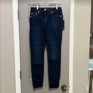 True Religion Ondine Mid Rise Skinny Jeans